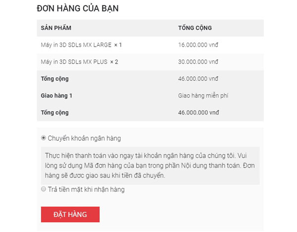 Hướng dẫn mua hàng và thanh toán