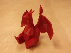 Charizard Low-Poly Pokemon