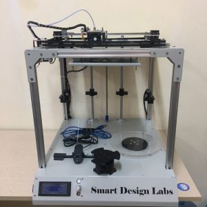 3D printer with an integrated Smart Design Labs 3d scanner